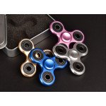 Wholesale Aluminum Metal Classic Fidget Spinner Hand Stress Reducer Toy for Anxiety Adult, Child (Mix Color)
